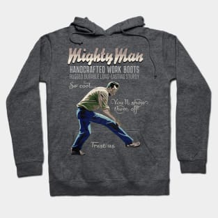 MightyMan Work Boots Hoodie